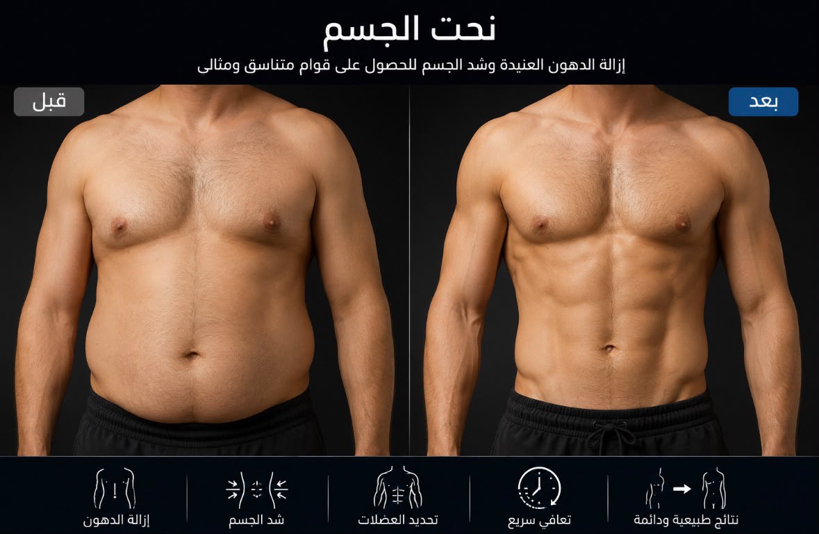نحت الجسم وشفط الدهون